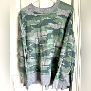 Time and True Camouflage Top